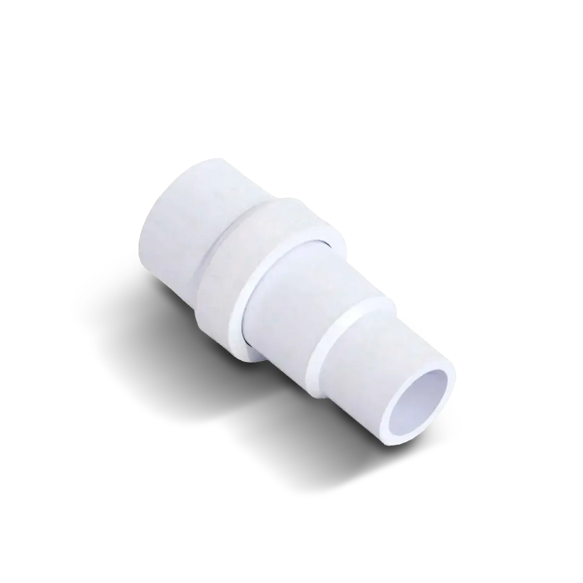 Acople giratorio recto combinado 1 1/4" - 1 1/2"