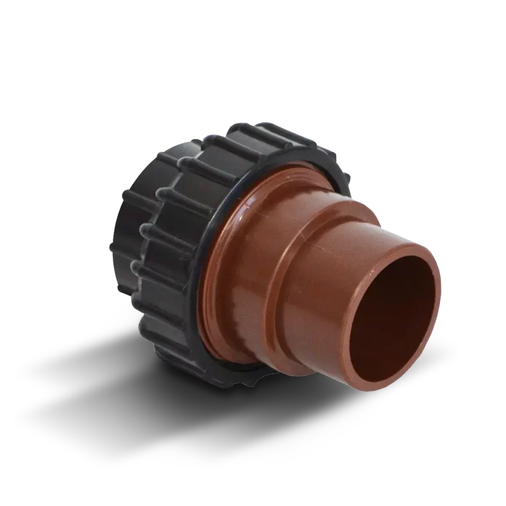 Unión doble MH ø50 x 1 1/2" (para pega y roscar)