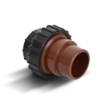 Unión doble ABS M-H ø50 x ø50 (para pegar)