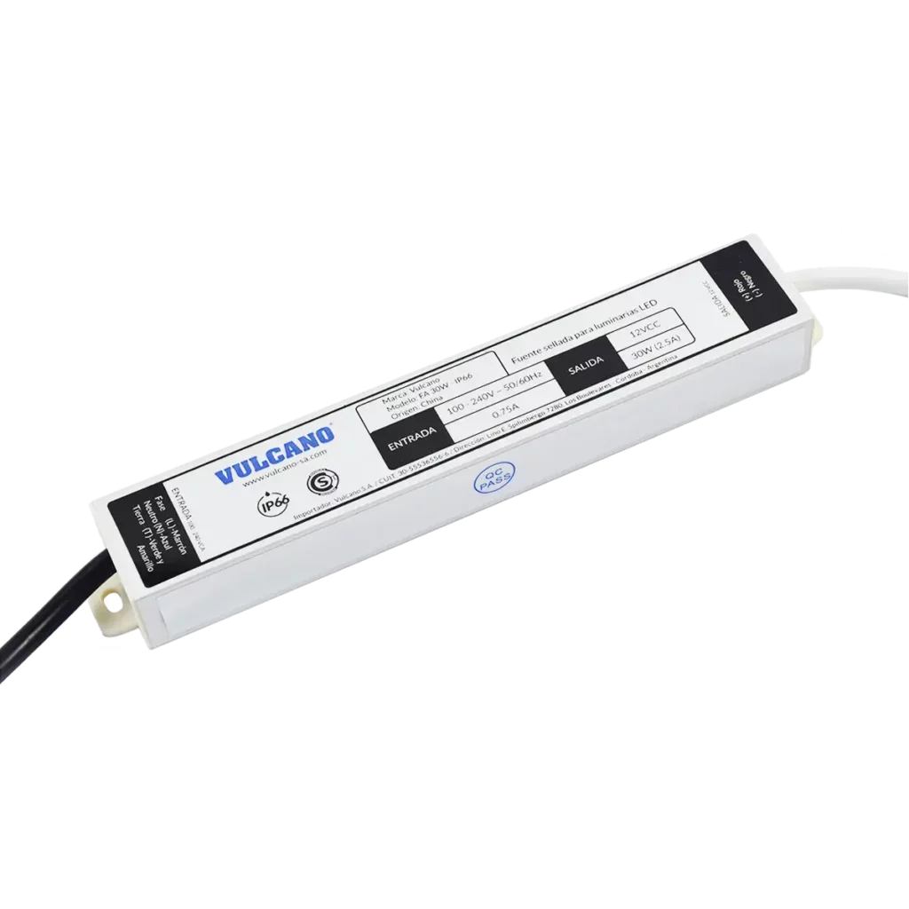 Fuente de alimentación sellada 30W