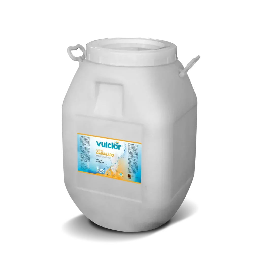 Cloro granulado - Disolución lenta (50 kg)