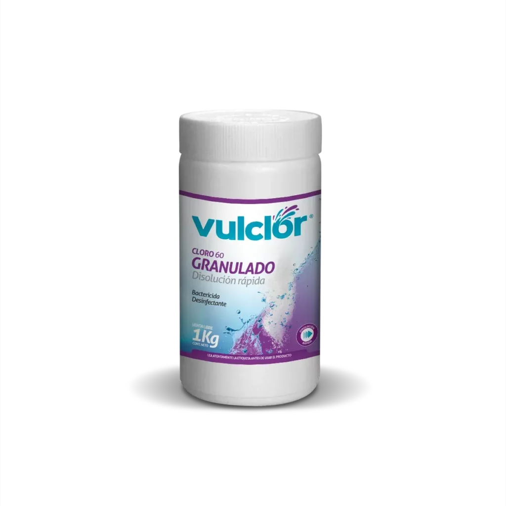 Cloro granulado - Disolución rápida (1 kg)