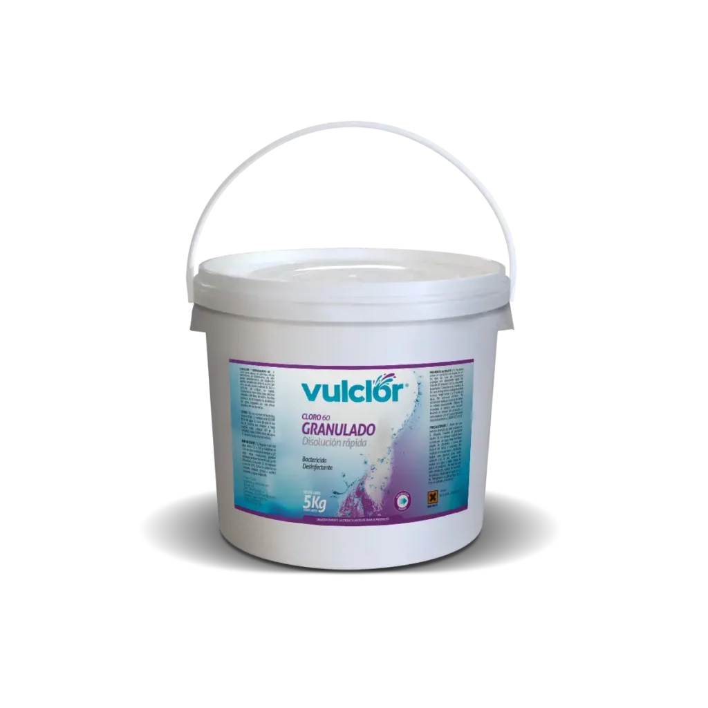 Cloro granulado - Disolución rápida (5 kg)