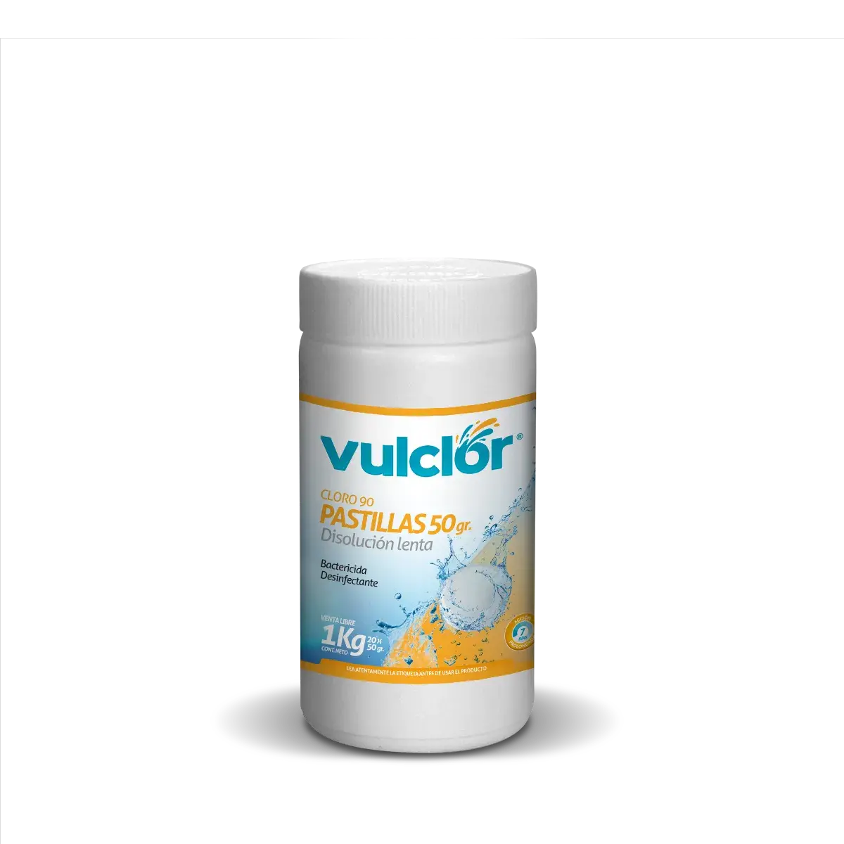 Cloro en pastillas - 50 g (1 kg)