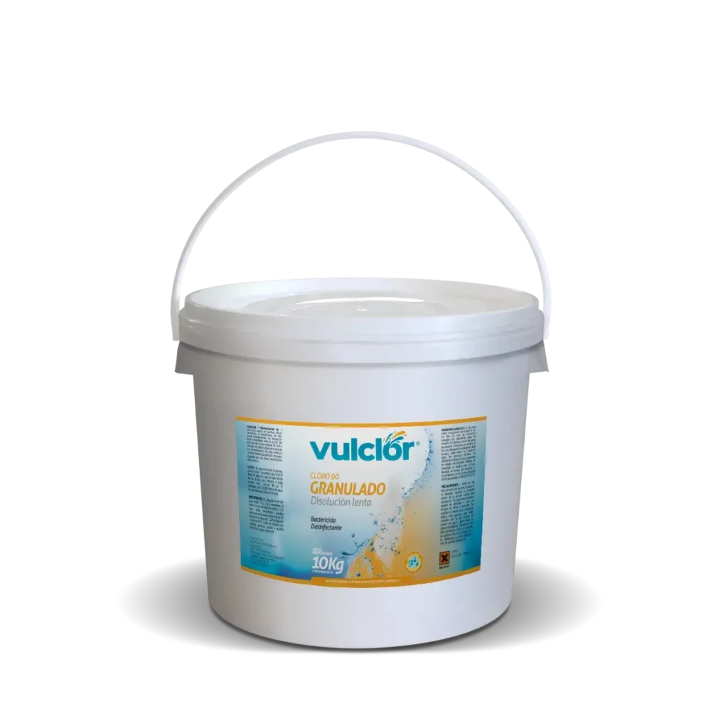 Cloro granulado - Disolución lenta (10 kg)