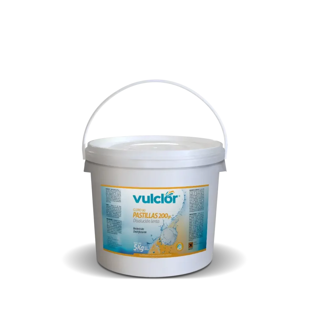 Cloro en pastillas - 200 g (5 kg)