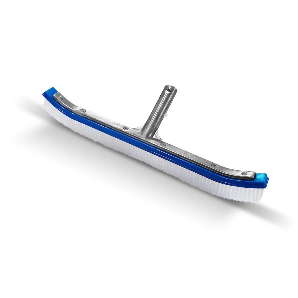 Cepillo metálico - curvo 46 cm (cerdas Nylon)