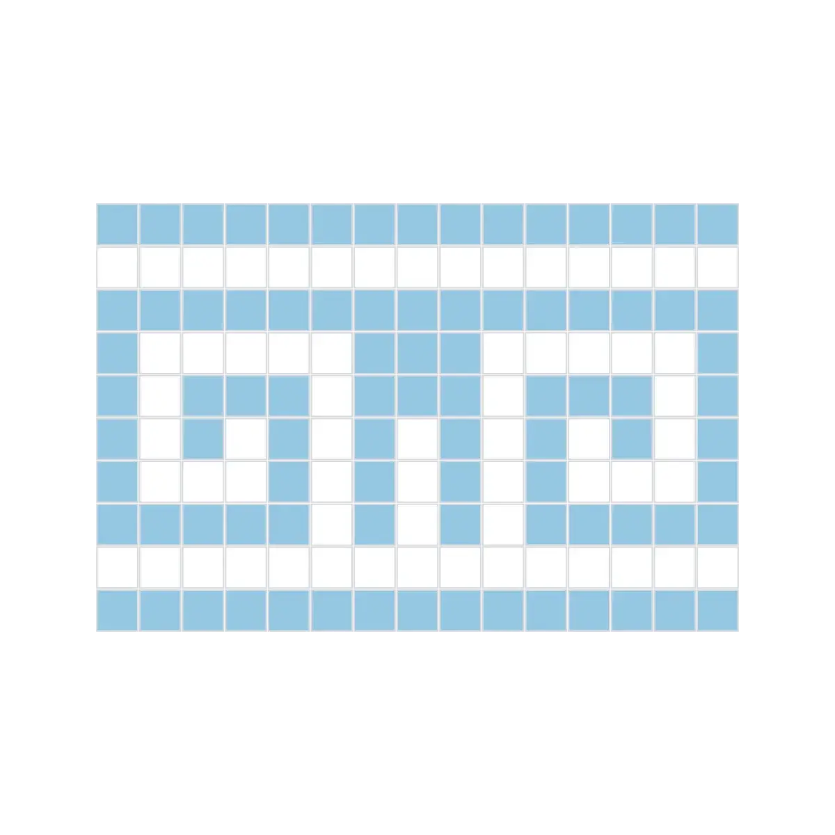 Venecitas Guarda Griega celeste claro