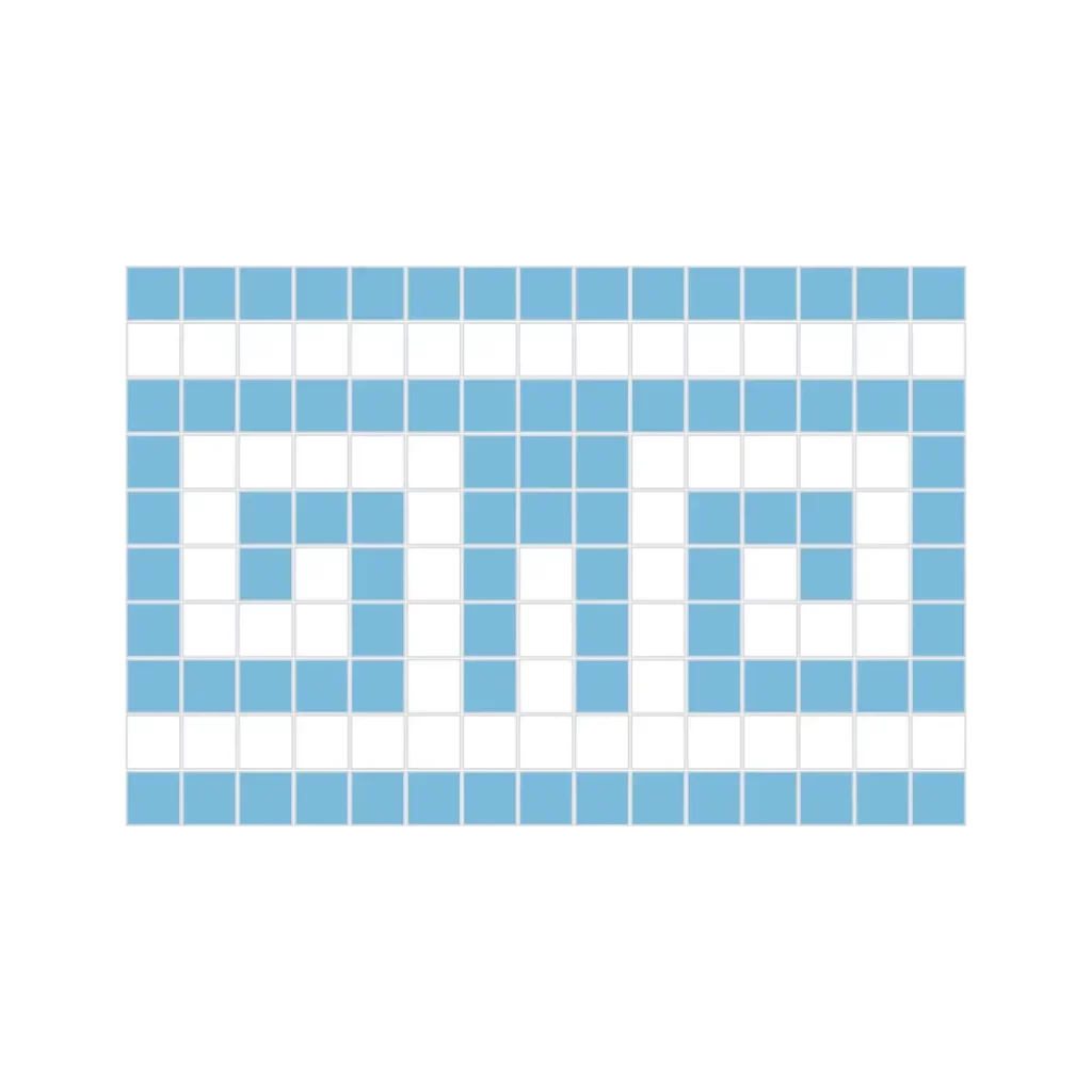 Venecitas Guarda Griega celeste