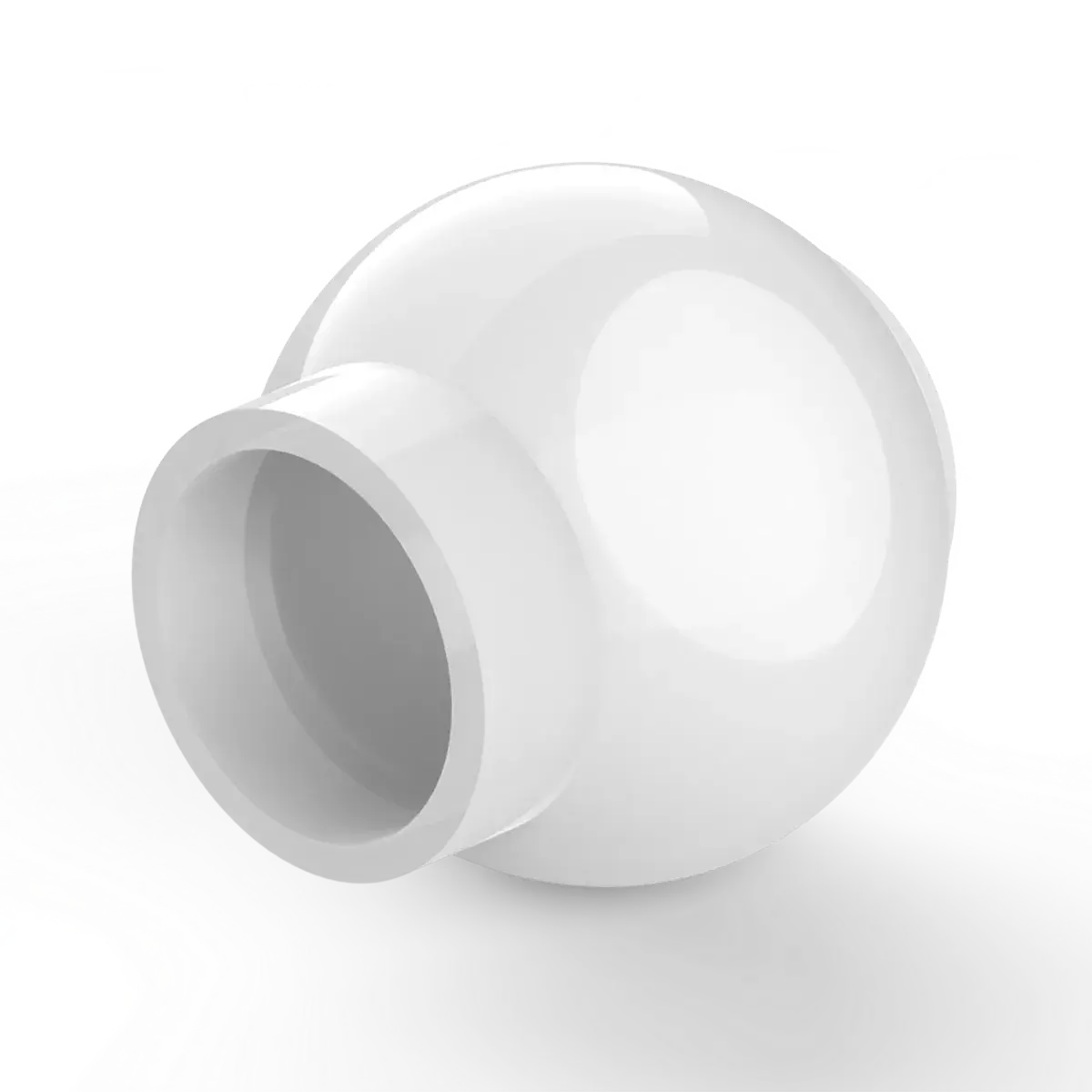 Pico esférico blanco para hidrojet