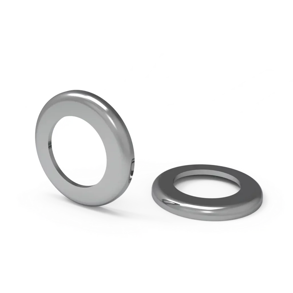 Aro vista cromado para pulsador
