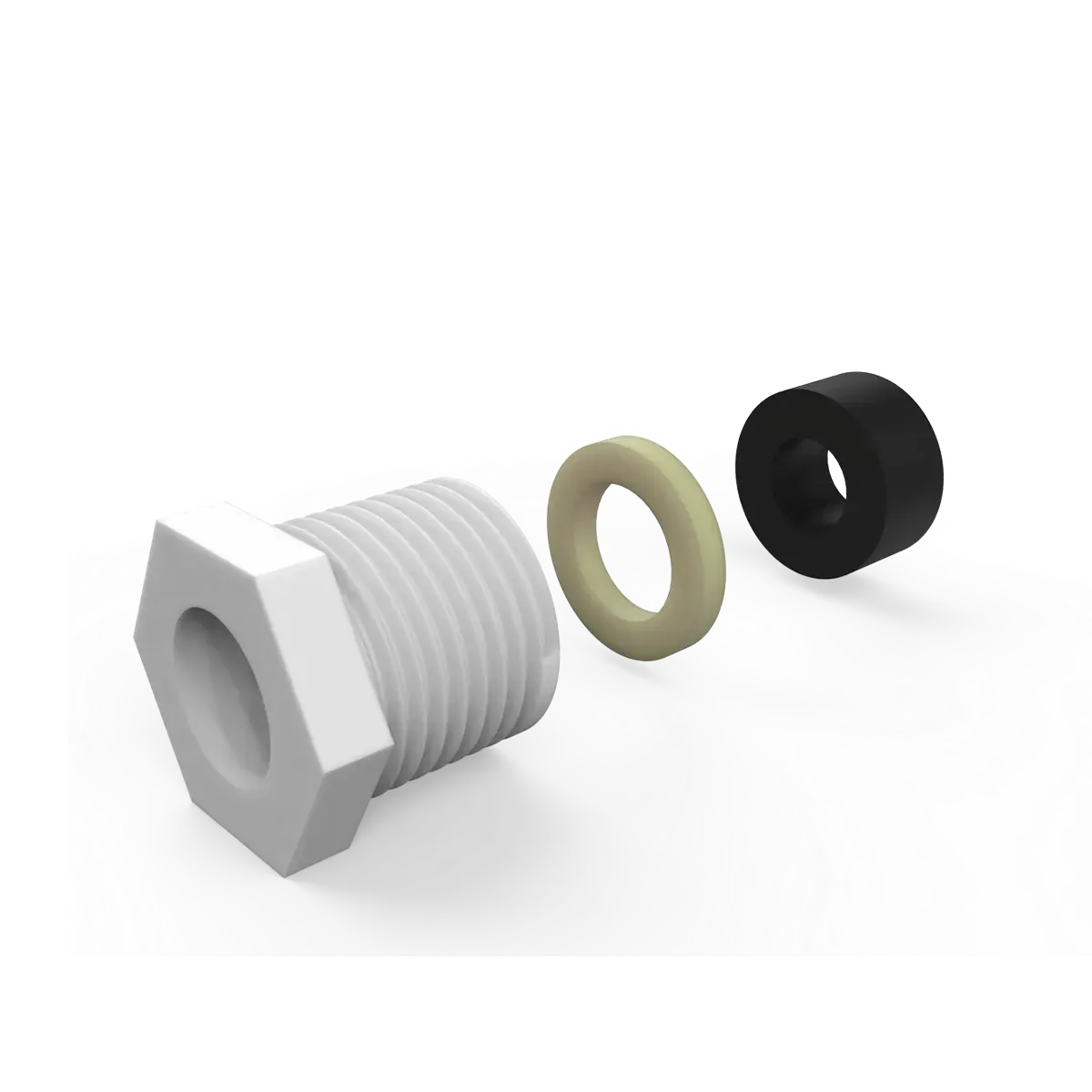 Cjto. prensacable para base luminaria LED