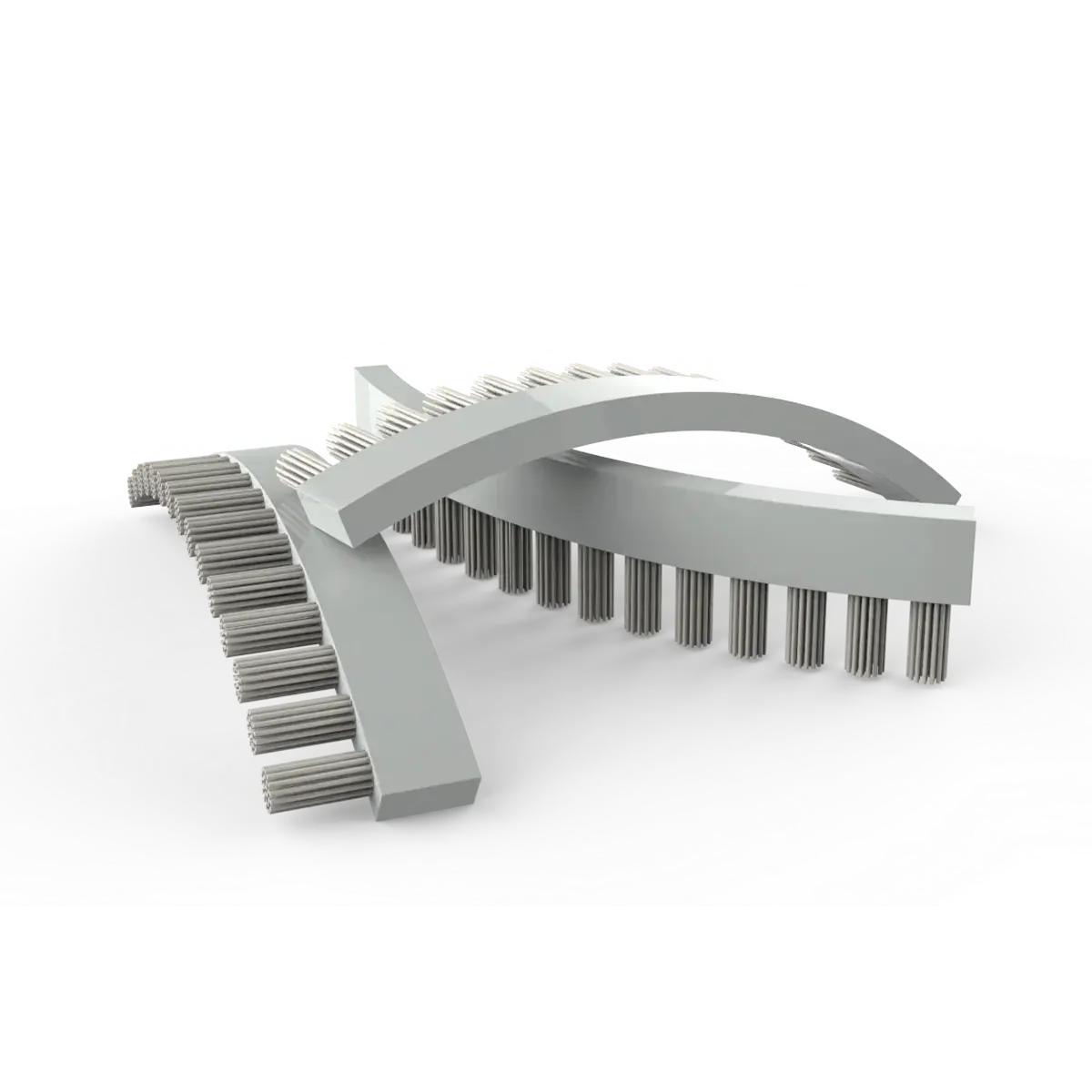 Cepillo limpiafondo triangular