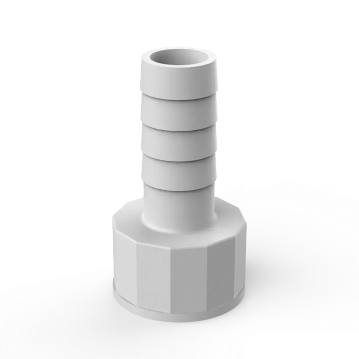 Espiga de conexión a manguera de riego