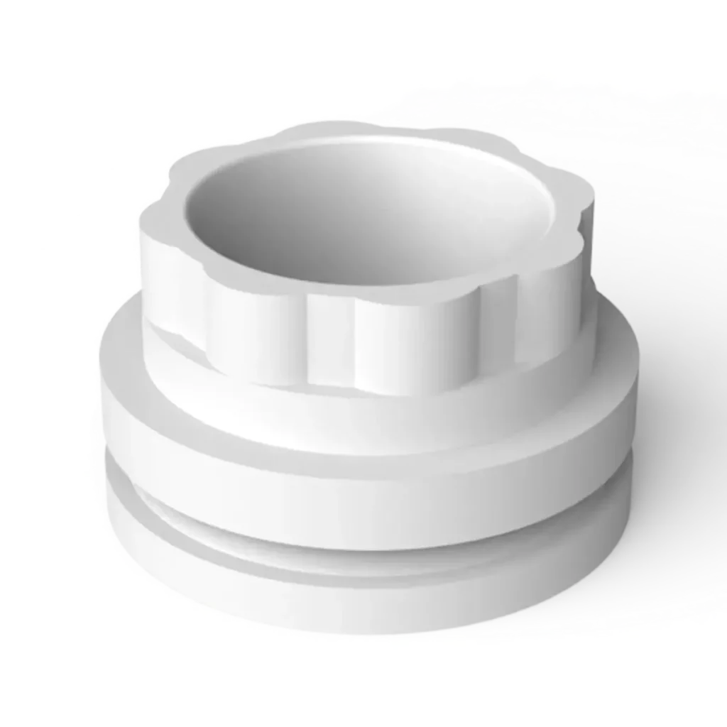 Tuerca inferior de buje para roscar