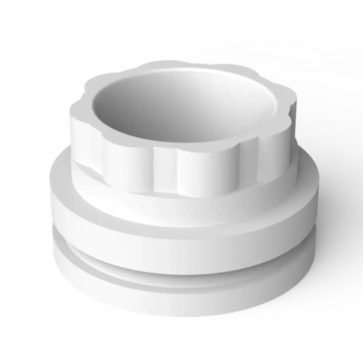 Tuerca inferior de buje para roscar