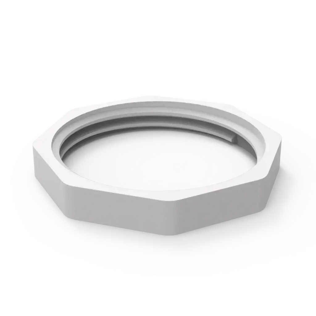 Tuerca hexagonal para pulsador