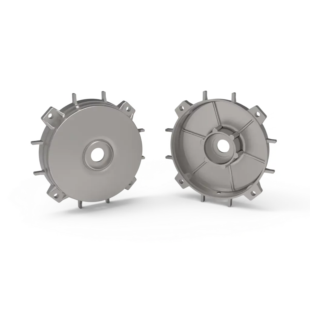 Tapa aluminio para motor carcasa 71