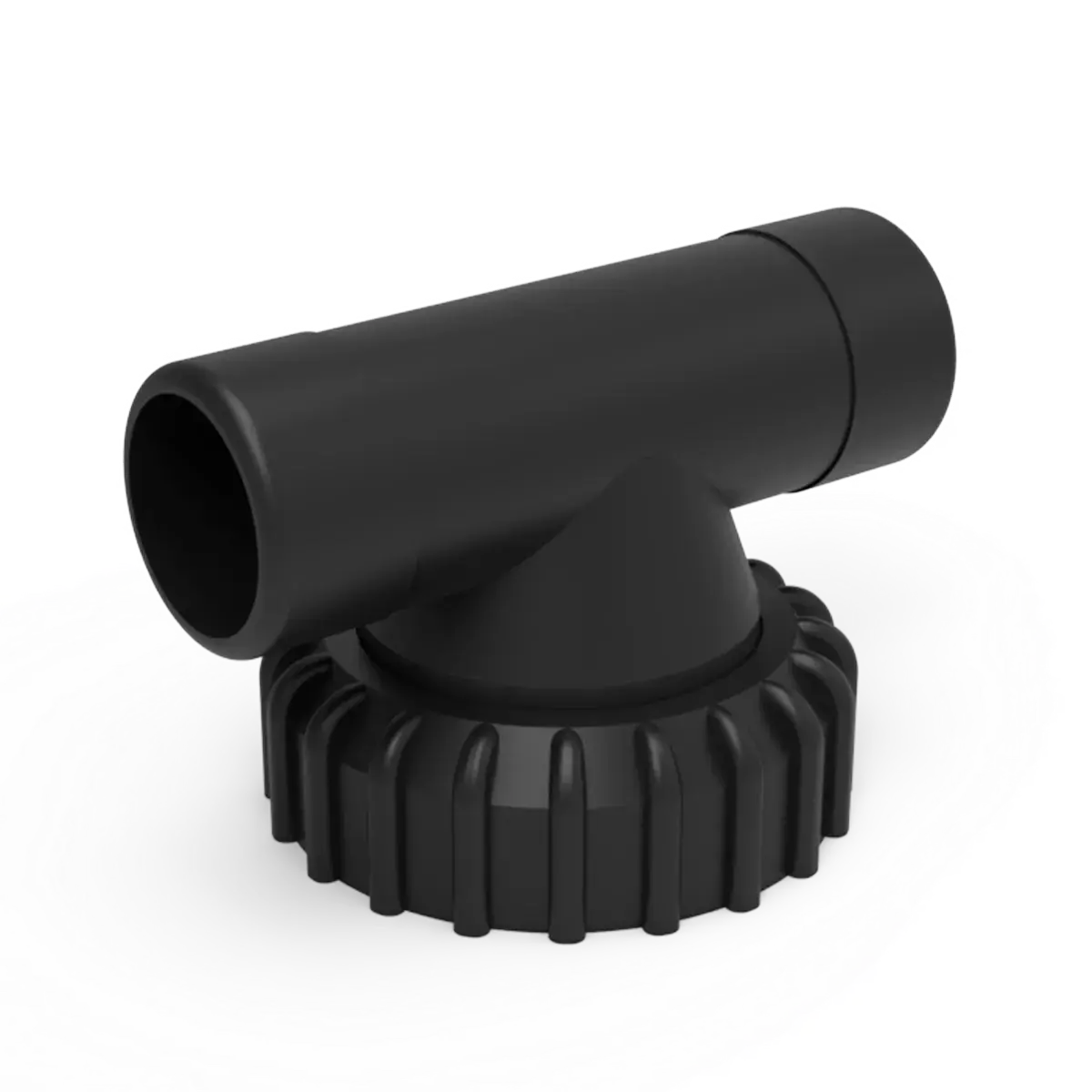 Unión TEE ø40 con tuerca