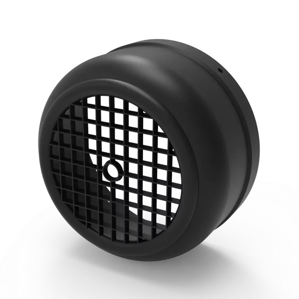 Cubre ventilador plástico para motor