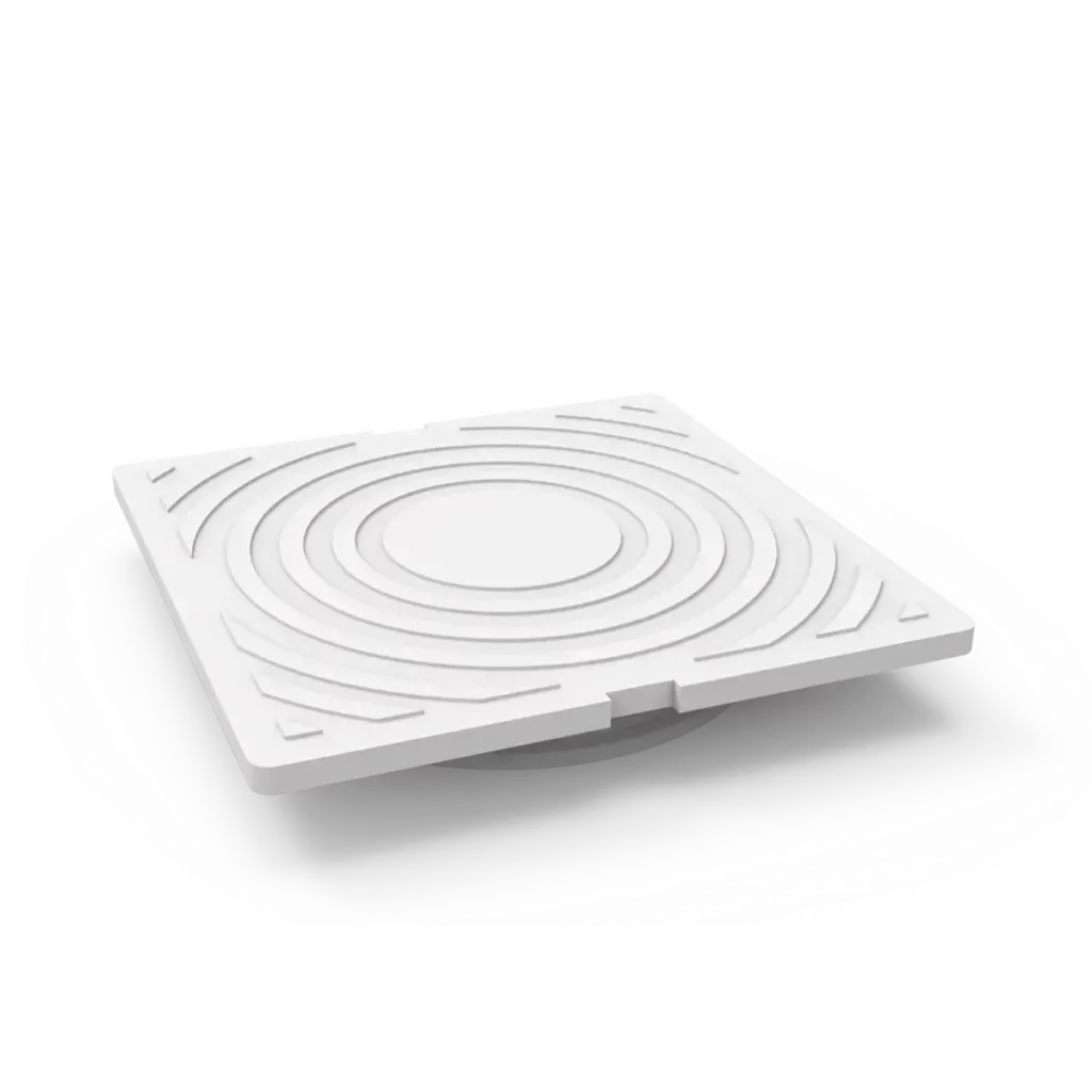 Tapa plástica para caja de conexión