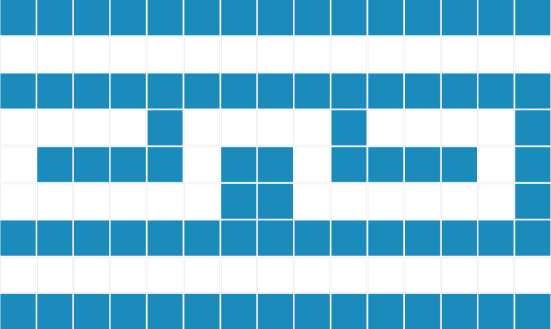 Venecitas Guarda Oriente azul