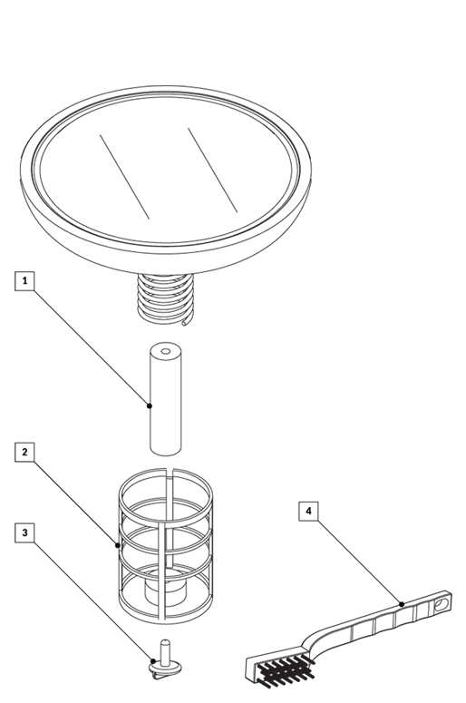 repuestos ionizador ion 100