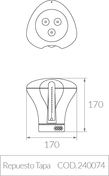 repuesto boya dosificadora