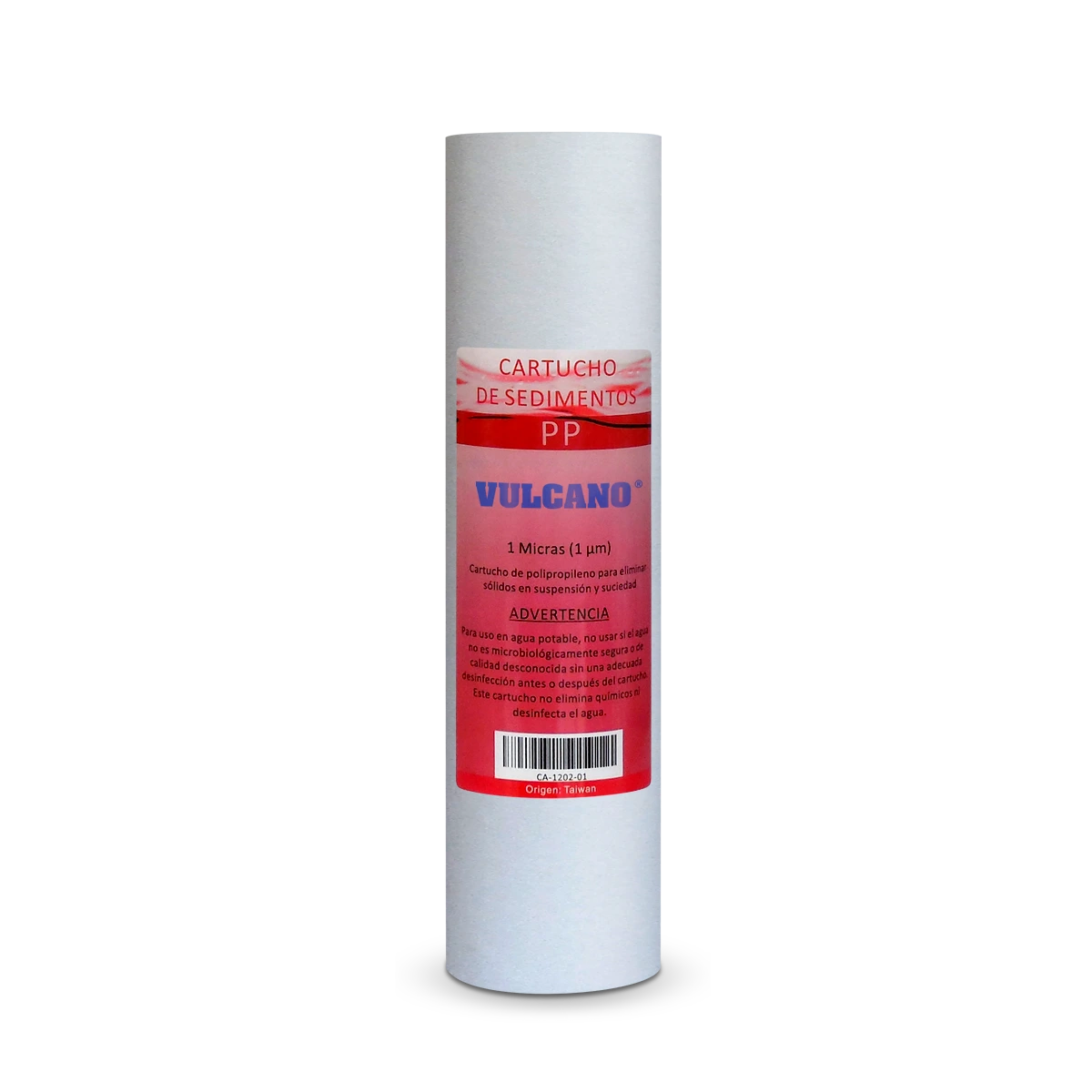 Cartucho sedimentos 10" x 2.5" - 1 micron